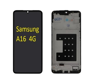 Display für Samsung Galaxy A16 4G  SM-165F LCD Bildschirm Touchscreen mit Rahmen