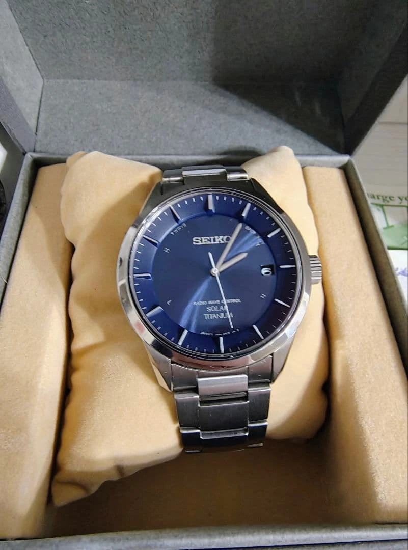Seiko Solar Titanium Band Wristwatches for sale - eBay