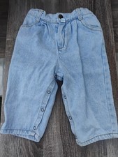 Vintage Baby Guess BY Georges Marciano Light Denim Jeans 18 Months Made In USA