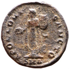 MAXIMINUS II DAIA 310-13 Roman Ancient Bronze Coin Antioch Mint GENIO ANTIOCHENI
