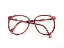 Rare Vintage 1980s Luxottica Oversized Tortoise Eyeglasses - Deadstock Frames