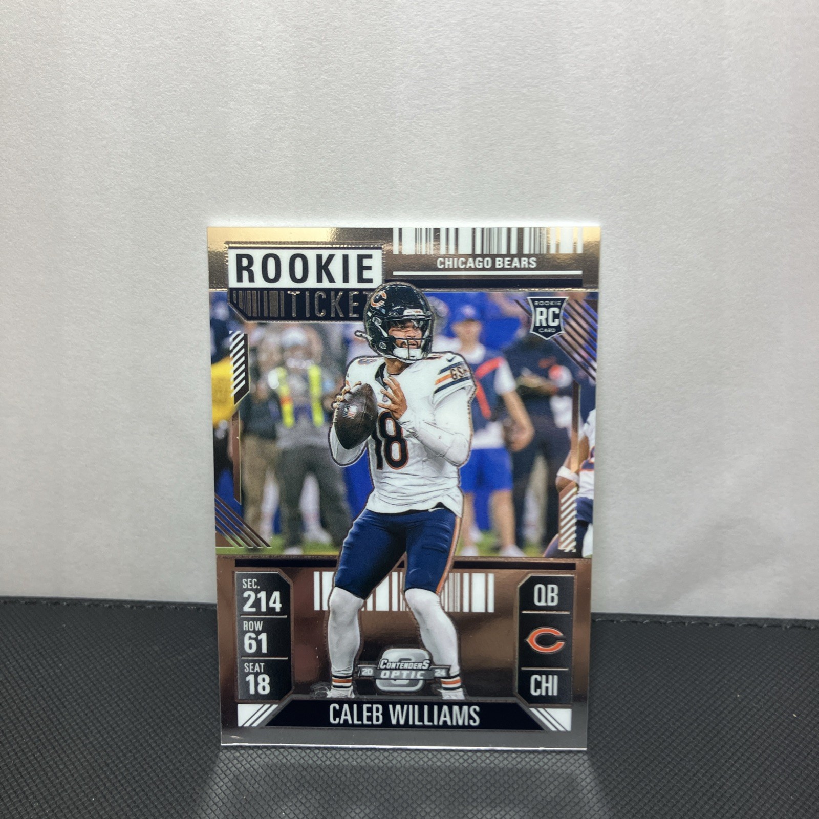 Panini 2024 Contenders Optic Rookie Ticket Caleb Williams Bears Football #68