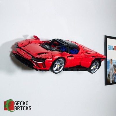 Wall Mount Display for LEGO 42143 Technic Ferrari Daytona SP3 