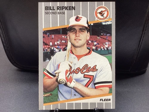 1989 Fleer Baseball #616 Bill Billy Ripken RC Rookie Error FF F*@& Face #2 