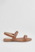 Good For The Sole Tan Sandals Womens Daywear Sandals