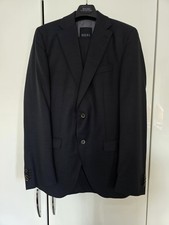 Digel Men’s Blue Virgin Wool 2 Piece Suit Regular Fit 40R W35 Single-Breasted