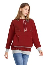 LINYUCHEN Cat Dog Carrier Hoodies &ndash; Puppy Kitten Carrying Sweatshirt Large