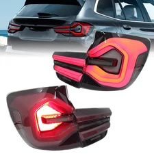Set LED Brake Signal Tail Light Lamp For BMW X3 F25 2011-2017 Upgrade G01 Style