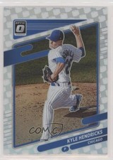2021 Panini Donruss Optic Crisis Prizm Kyle Hendricks #117 1b3