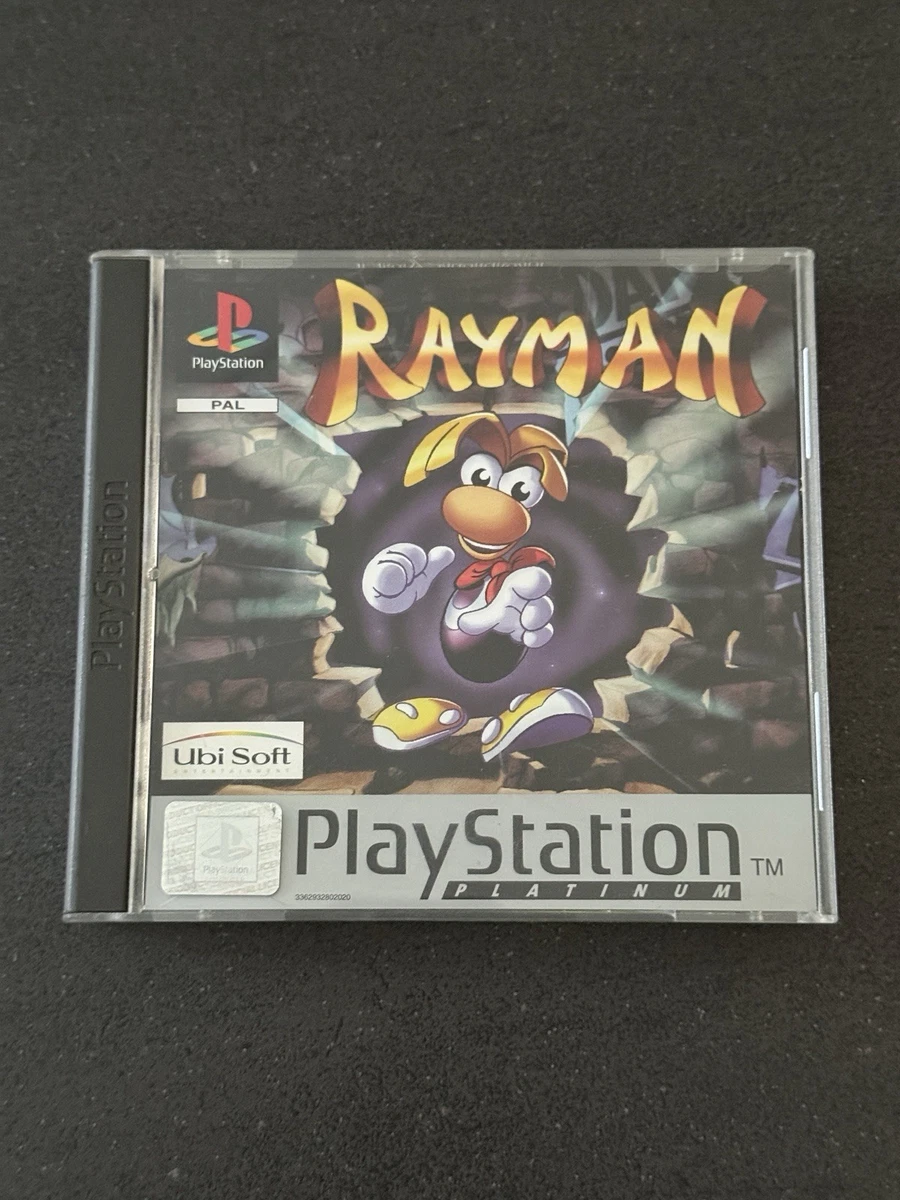 PS1 Playstation 1 Platinum Rayman