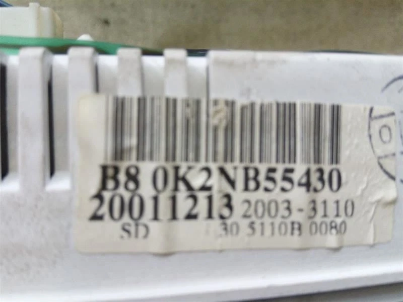 Cuadro de instrumentos velocímetro 0K2NB55430 compatible con 02-04 KIA SPECTRA O120-192383 Foto 4 de 4