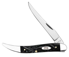 Case xx Knives Med Toothpick Rough Black Synthetic 18242 Pocket Knife Stainless