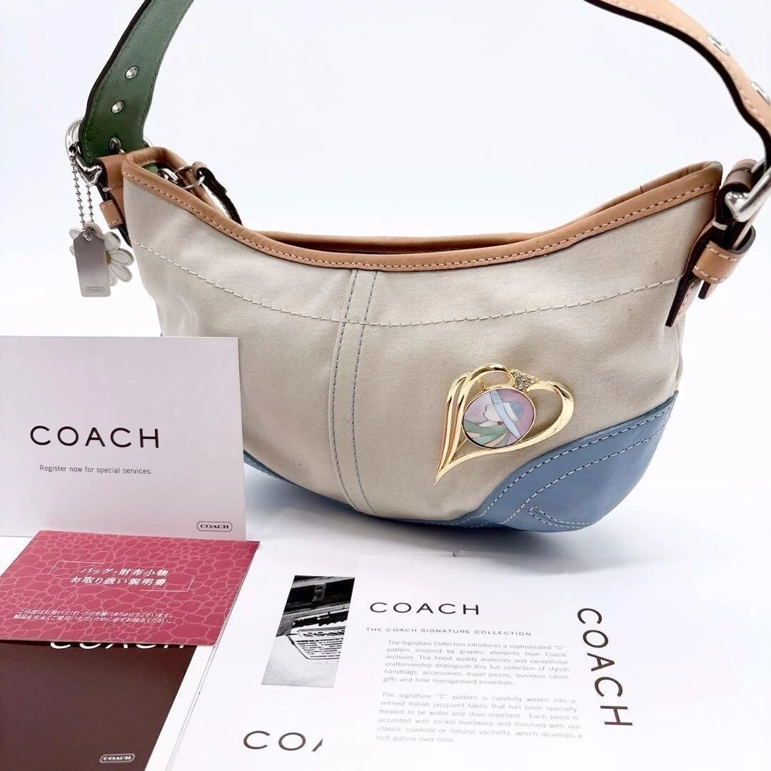 Coach Blue Floral Bags & Handbags for Women | eBay