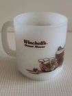 Vintage WINCHELL'S DONUT HOUSE Coffee Mug Cup GLASBAKE 78 Milk Glass