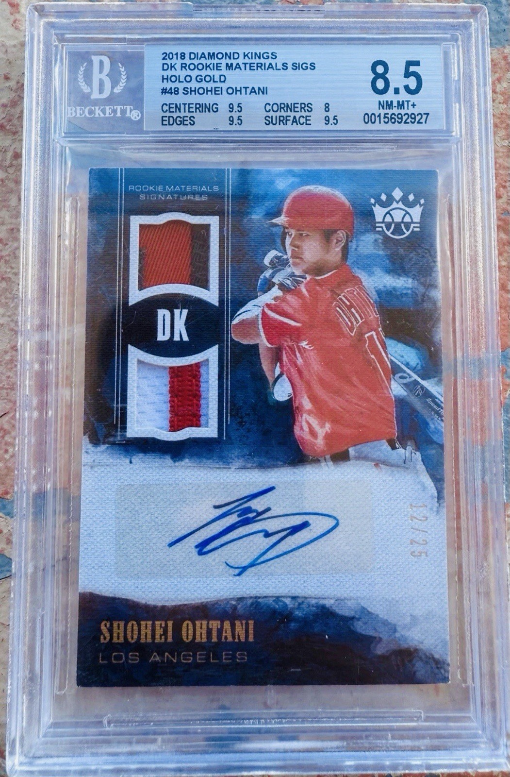 2018 Bowman Chrome Shohei Ohtani Lot PSA 10 Auto RPA view 2