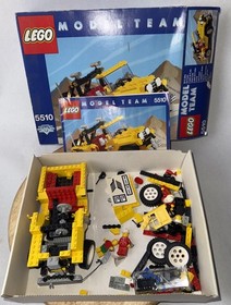 Lego Model Team 5510 Off Road 4X4 Jeep Instructions Box Stickers