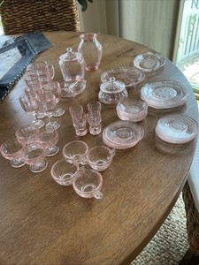 Pink Mosser Glass | eBay