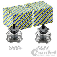 2X SNR RADLAGER-SATZ Hinten Passend FÜR Toyota Yaris Links+Rechts | R169.51
