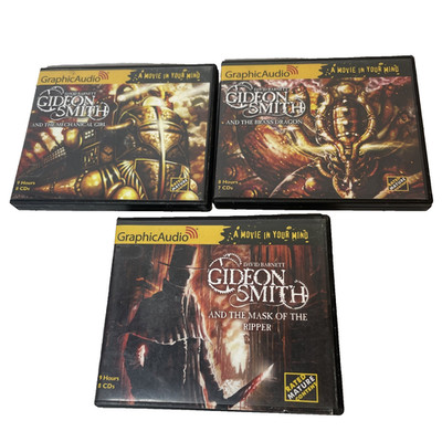 GraphicAudio Gideon Smith (1-3) by David Barnett CD Audiobooks 26 Hrs Unabridged