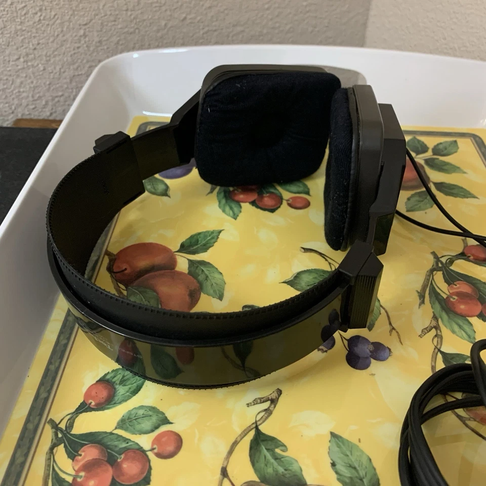 AURICULARES ESTÉREO TECHNICS RAROS DE COLECCIÓN EAH-810 JAPÓN-Totalmente Funcionales Foto 4 de 4