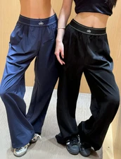 2025 Sports Yoga Pants Women High Waist Summer Casual Straight Leg Pants Comfort