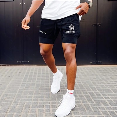 Quick Dry Muscle Fit Herren Gym Shorts