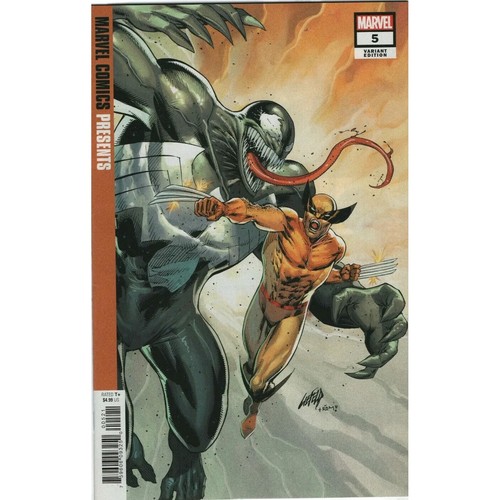 MARVEL COMICS PRESENTS #5 LIEFELD 1:50 1ST APP RIEN WOLVERINE VS VENOM ...