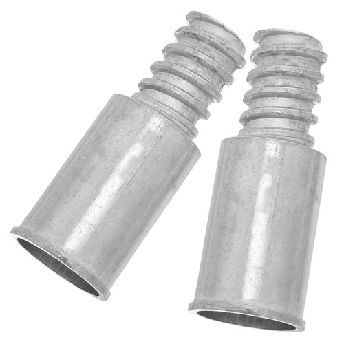 2pcs Broom Handle Threaded Tips: 20.4mm 22mm Metal Threaded Handle Tips For - 第 7/20 張圖片