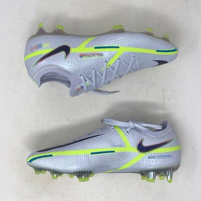 Nike Phantom GT2 Elite FG Volt Gray Soccer Cleats, Size 8.5 BNIB