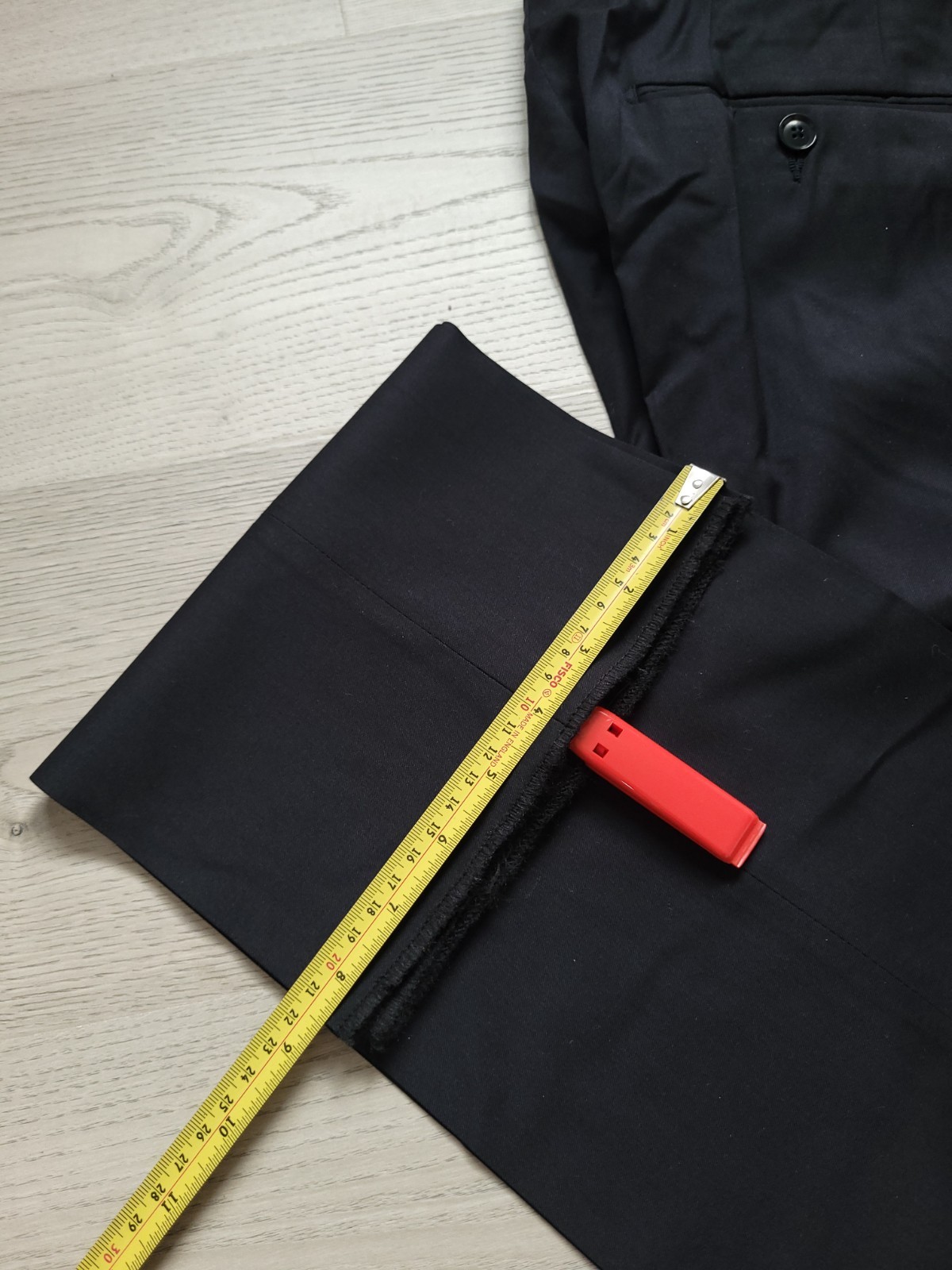 PAL ZILERI soft 100percent Wool Trousers Dark Navy Blue Color Size 46 R Waist 31 new image 7
