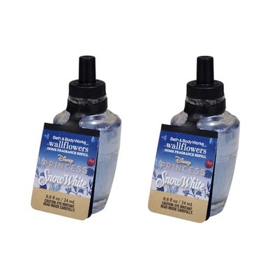 2-Pack NEW Bath & Body Works Snow White Disney Wallflower Refill Bulbs SEALED