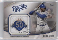 2020 Topps Special Event Jersey Sleeve Jorge Soler #JSES-JS Jumbo Patch r0j