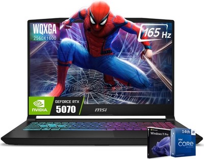 MSI Katana 15 HX 15.6'' 2.5K 165Hz Gaming Laptop Intel Core i9-14900HX RTX 5070