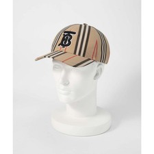 Burberry Plaid Baseball Cap L Women Hat Accessory Original Collection