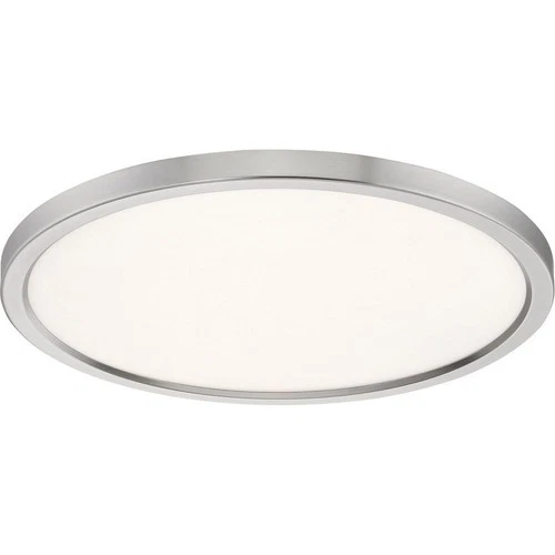 Outskirts - 28W LED Flush Mount-1 Inch Tall and 20 Inch Wide-Brushed Nickel - Picture 5 of 12