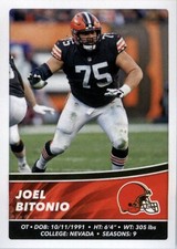 2022 Panini Stickers #149 Joel Bitonio - FB