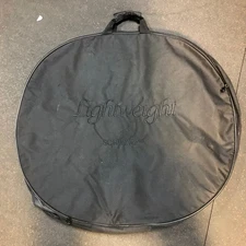 Lightweight Wheels Germany Dual Wheel Black Padded Road Travel Bag 2 in 1