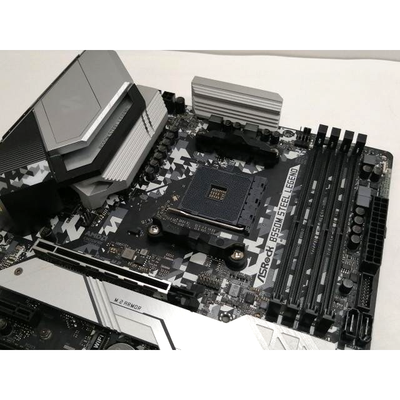 Used ASRock B550M Steel Legend AMD Soket AM4 B550 Micro ATX