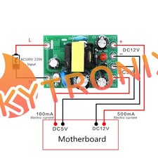 AC-DC 110-220V Switching power supply module AC-DC isolation input output 5V 12V