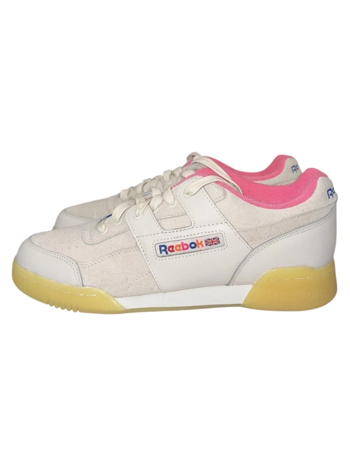 Barneys New York x Reebok Rainbow Workout Plus Low Top Sneakers Size 7.5 RARE - Image 3 of 4