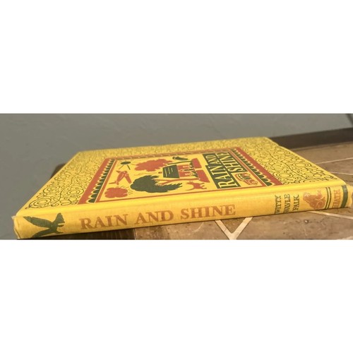 1942 Rain And Shine Children's Book Ardra Wavle Ruth Steed Reader Hardcover - Imagen 3 de 10