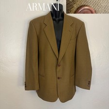 MANI by Giorgio Armani Alpaca Blend Blazer 41R Gently worn Made in Italy