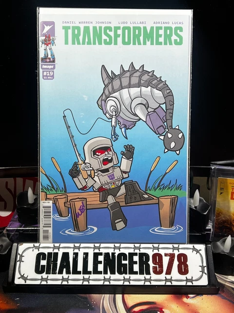 TRANSFORMERS #19 Matthew Waite SIGNED Trade-Dress w/ COA