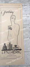 Parfums Lentheric Paris New York 1927 French deco vintage print advert