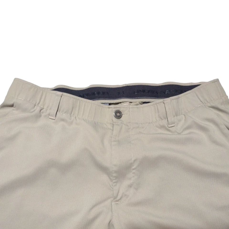 Under Armour Pants Mens 40x32 Beige The Showdown Athletic Performance Activewear - Image 4 of 4