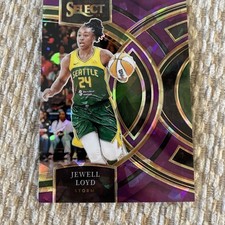 2024 Panini Select WNBA - Premier Level Jewell Loyd #142 Purple Prizm /149