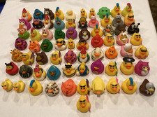 Rubber Duck Ducky HUGE BULK LOT of 71 Variety Mostly Small Plastic For Jeep