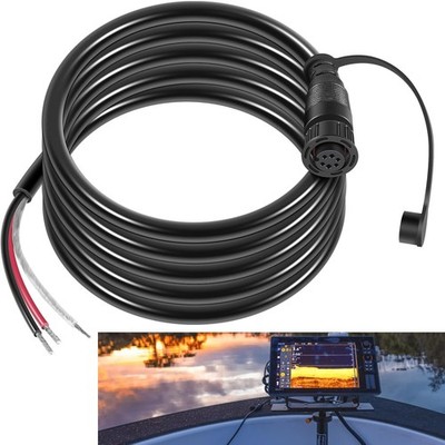PC 13 Power Cable for Humminbird 720110-1 APEX Marine-Rated Power Cable 10 ft