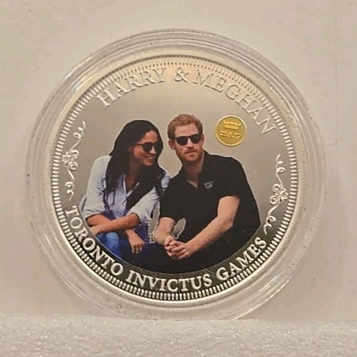Prince Harry & Meghan Silver Proof Coin Collection Boxed Set of 8 - No COA - Picture 15 of 24