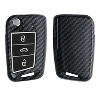 HüLle FüR VW Golf 7 MK7 3-Tasten AutoschlüSsel SchutzhüLle SchlüSsel Case Key